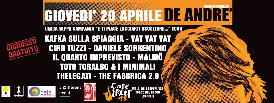 premio De Andrè tappa Tore Del Greco